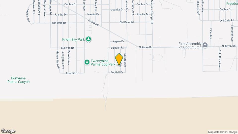 7054 Juniper Ave Map and Location Details