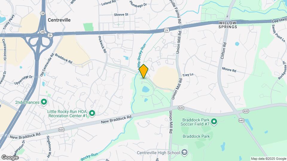 5833 Orchard Hill Ct Map and Location Details