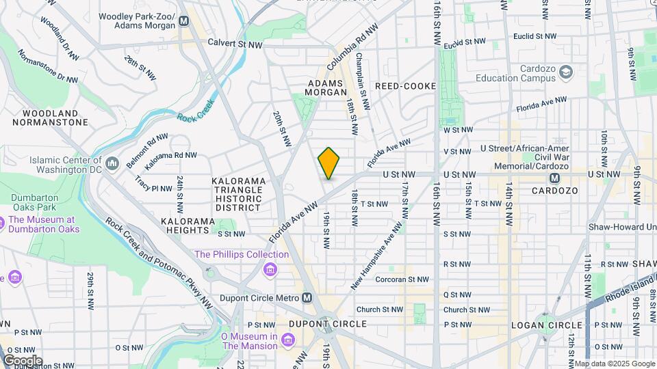 1921 19th St NW Map and Location Details