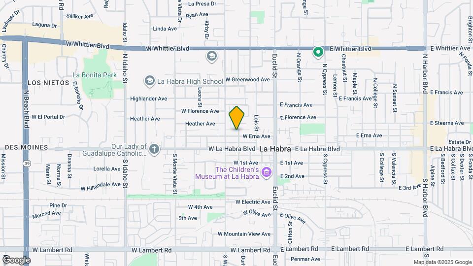 401 W Erna Ave Map and Location Details