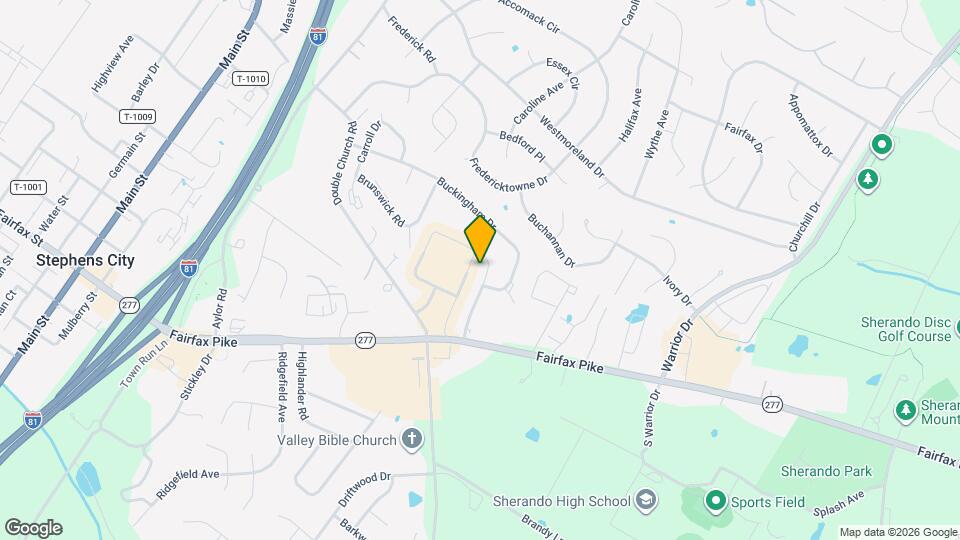 233 Nottoway Dr Map and Location Details