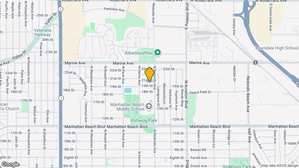 1635 19th St Map and Location Details
