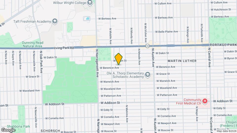 6228 W Berenice Ave, Unit 1 Mapa y Detalles de la Ubicación