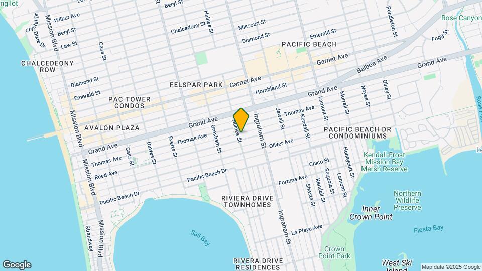 1504 Reed Ave Mapa y Detalles de la Ubicación