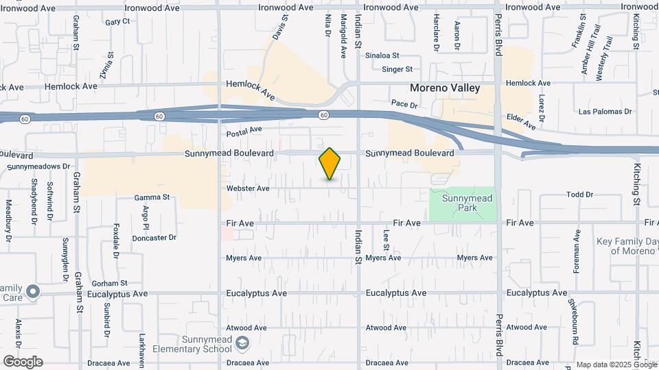24392 Webster Ave Map and Location Details