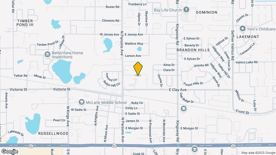 Brandon Oaks Map and Location Details