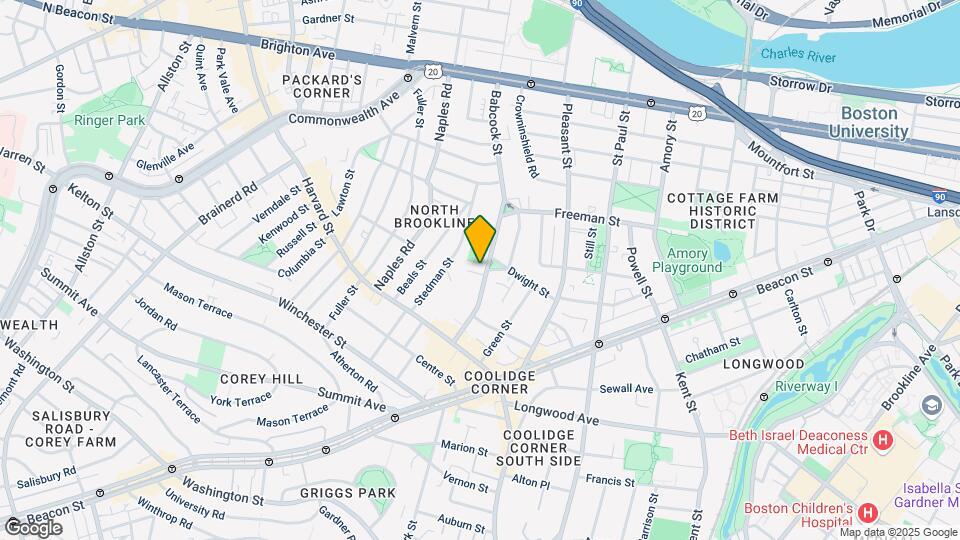 74 Babcock St, Unit 2 Mapa y Detalles de la Ubicación