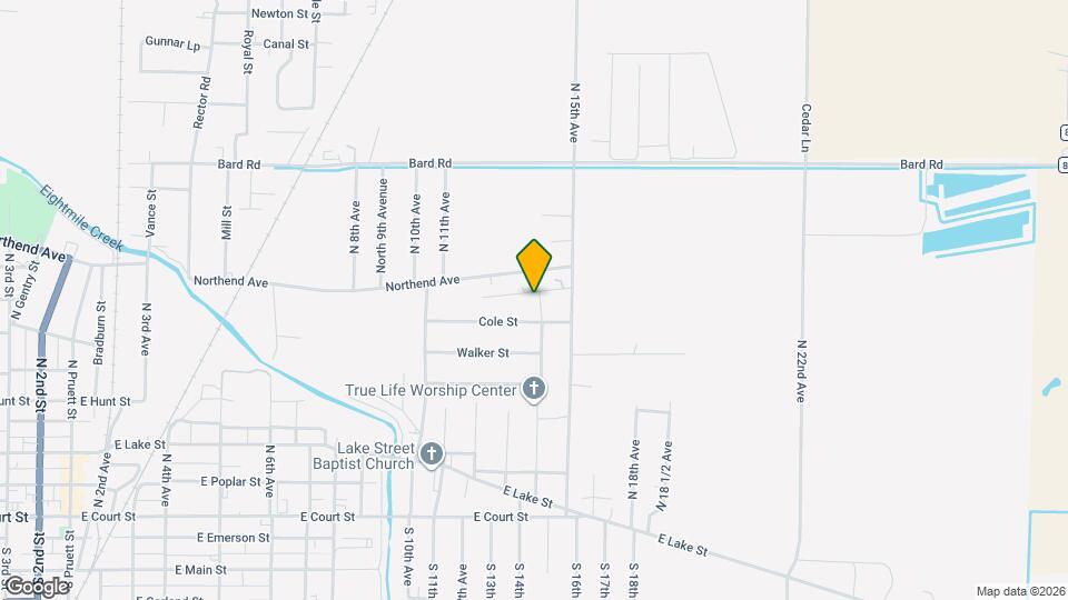 1310 Barton Ln Map and Location Details