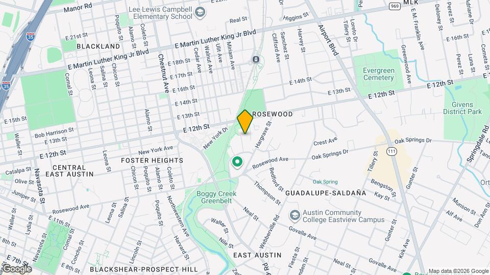 1181 Graham St Map and Location Details