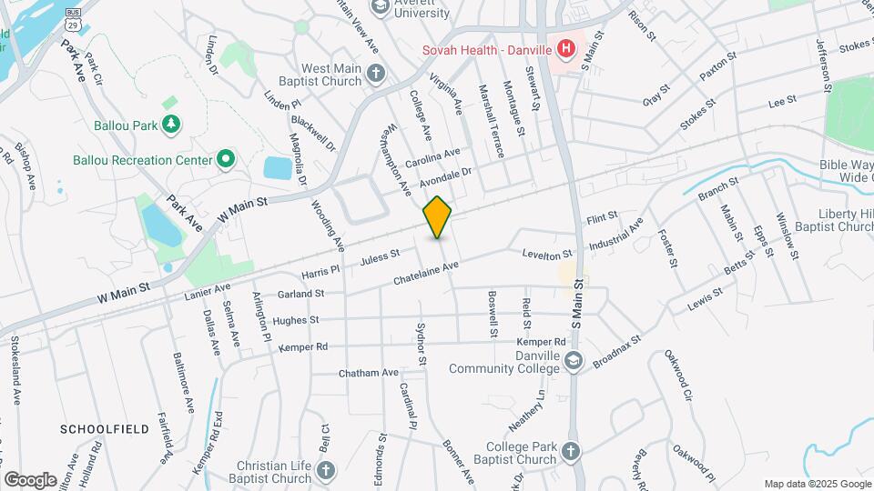 416 Southampton Ave Map and Location Details