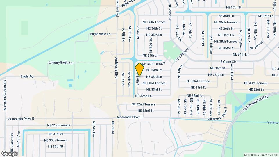 918 NE 33rd Ln Map and Location Details