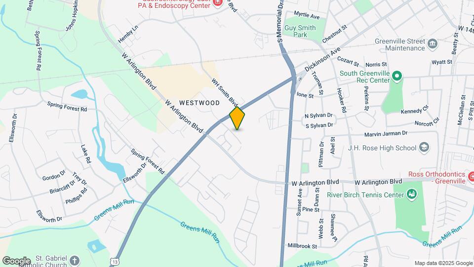 207 Lindbeth Dr Map and Location Details