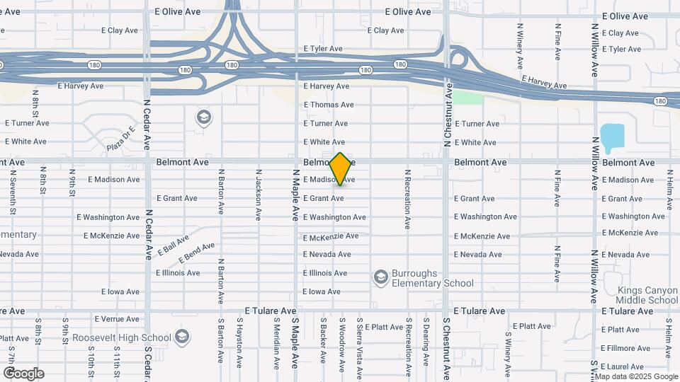 4657 E Grant Ave Map and Location Details