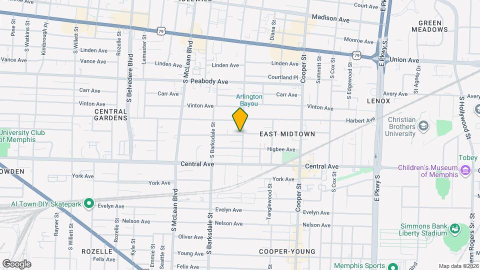 1980 Cowden Ave, Unit 1980 Mapa y Detalles de la Ubicación