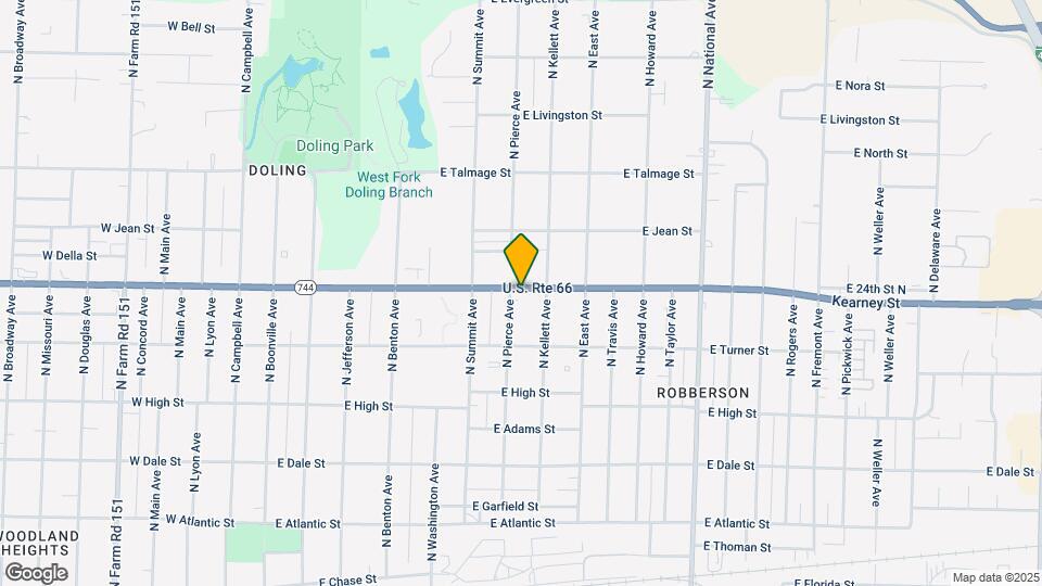 2354 N Pierce Ave Mapa y Detalles de la Ubicación