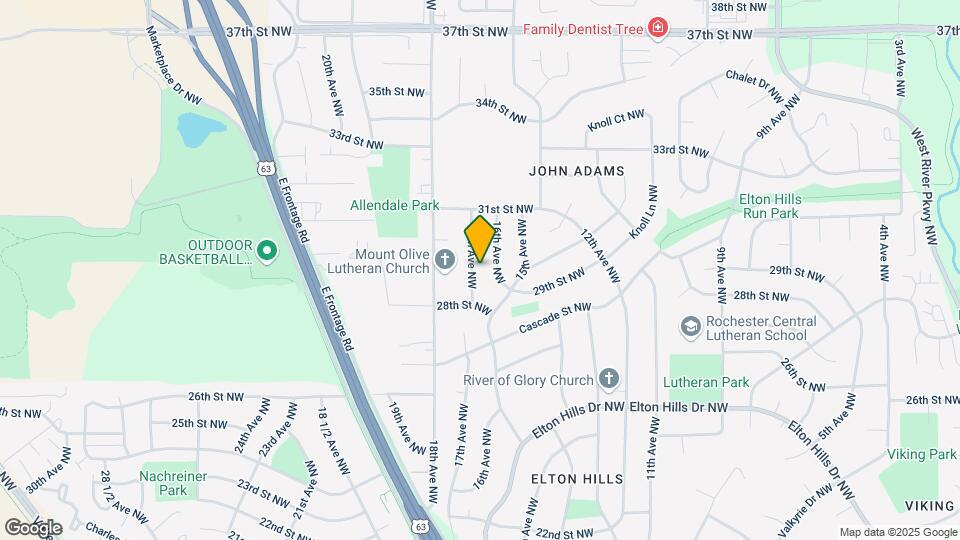 2836 17th Ave NW Map and Location Details