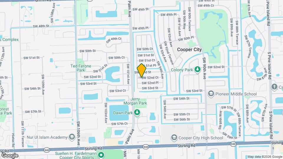 9464 SW 52nd Ct Map and Location Details