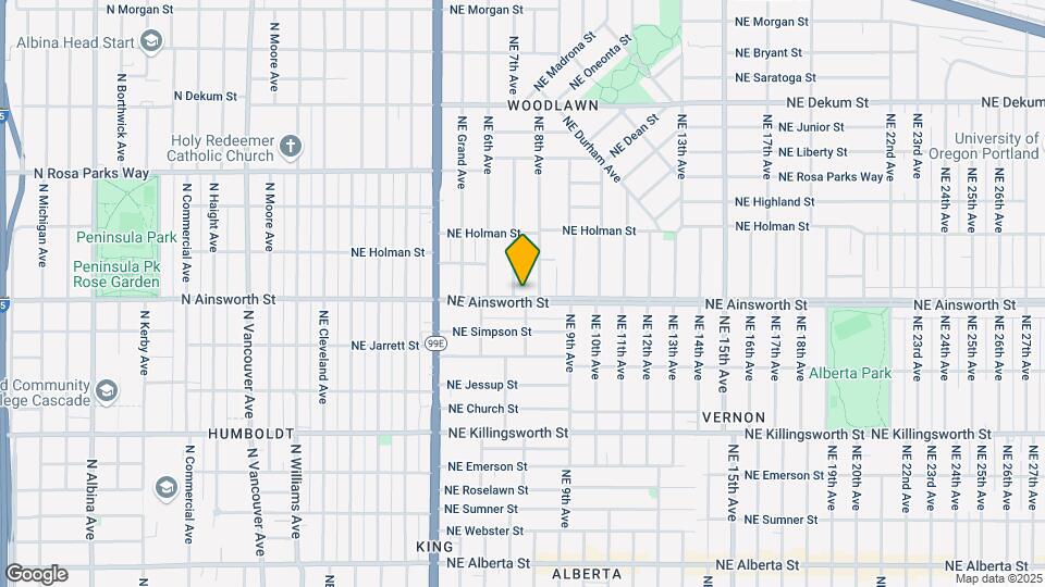 Ainsworth Vintage Apartments Map and Location Details