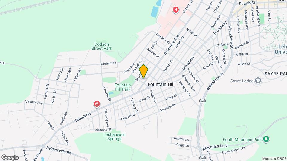 1227 Delaware Ave Map and Location Details