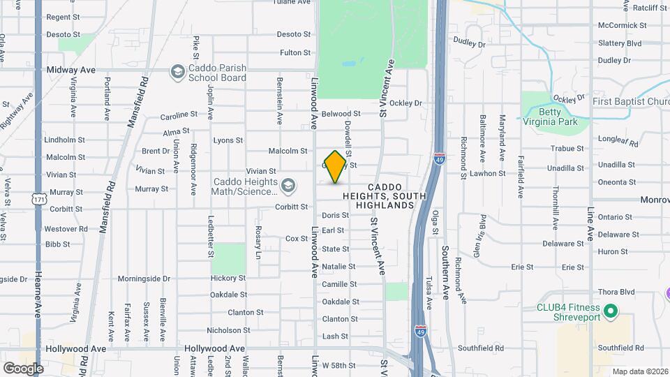 1523 Summers St Map and Location Details