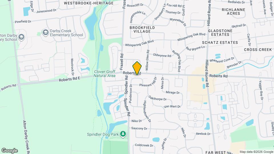 2574 Cowall Dr Map and Location Details