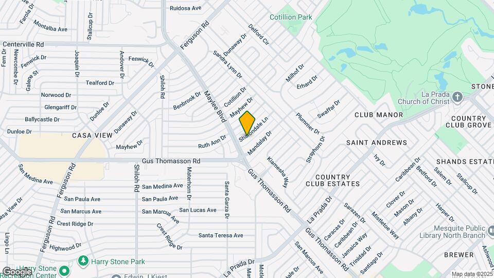 10818 Sharondale Ln Map and Location Details