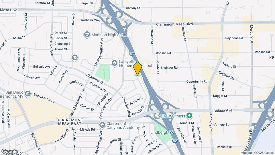 4661 Berwick Dr Map and Location Details