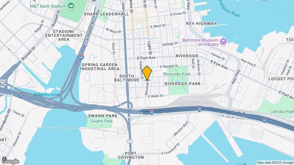 1718 Marshall St Map and Location Details