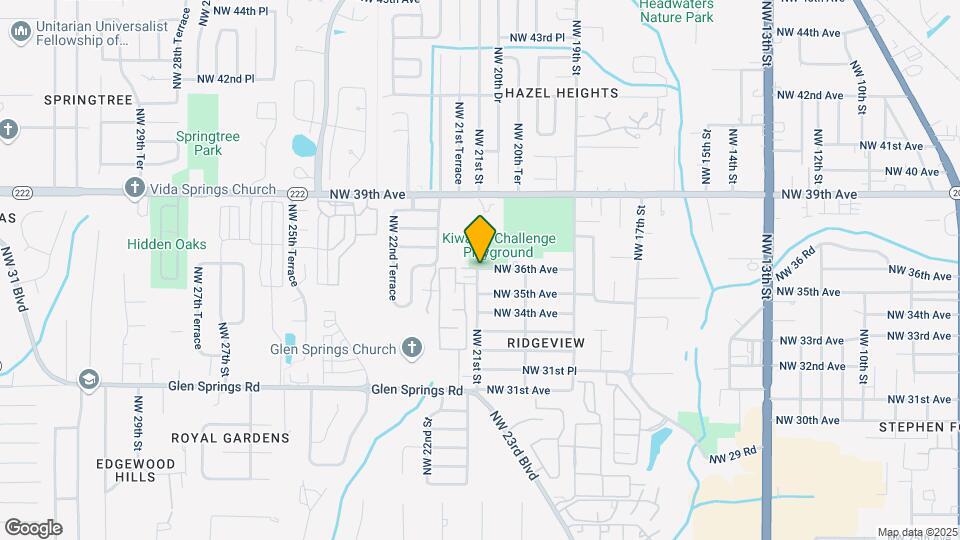 2053 NW 36th Ave Map and Location Details