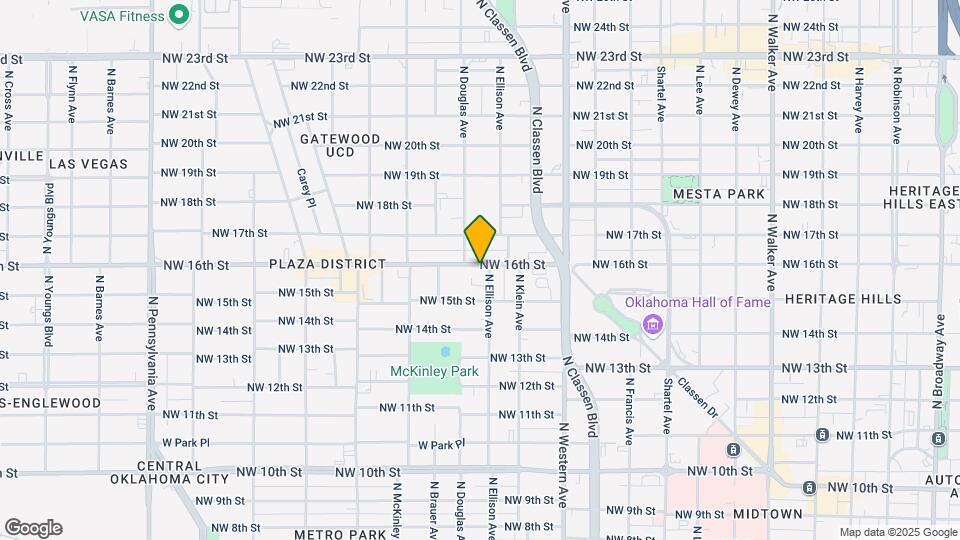 1304 NW 16th St Map and Location Details