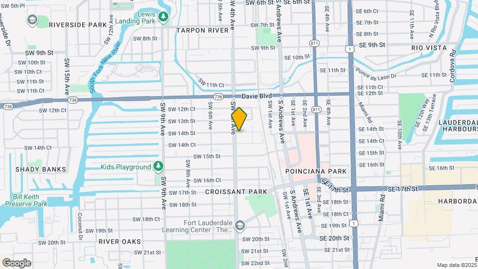 1402 SW 4th Ave Map and Location Details