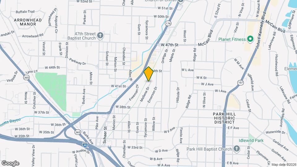 4017 Mellene Dr Map and Location Details