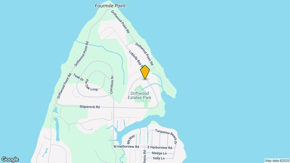621 E Shipwreck Rd Mapa y Detalles de la Ubicación