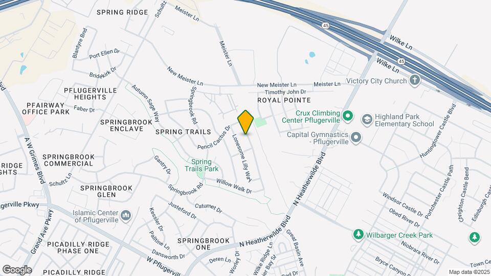 19124 Pencil Cactus Dr Map and Location Details