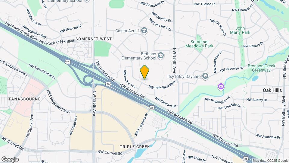 2945 NW 178th Ave Map and Location Details
