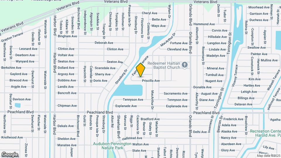 22302 Priscilla Ave Map and Location Details