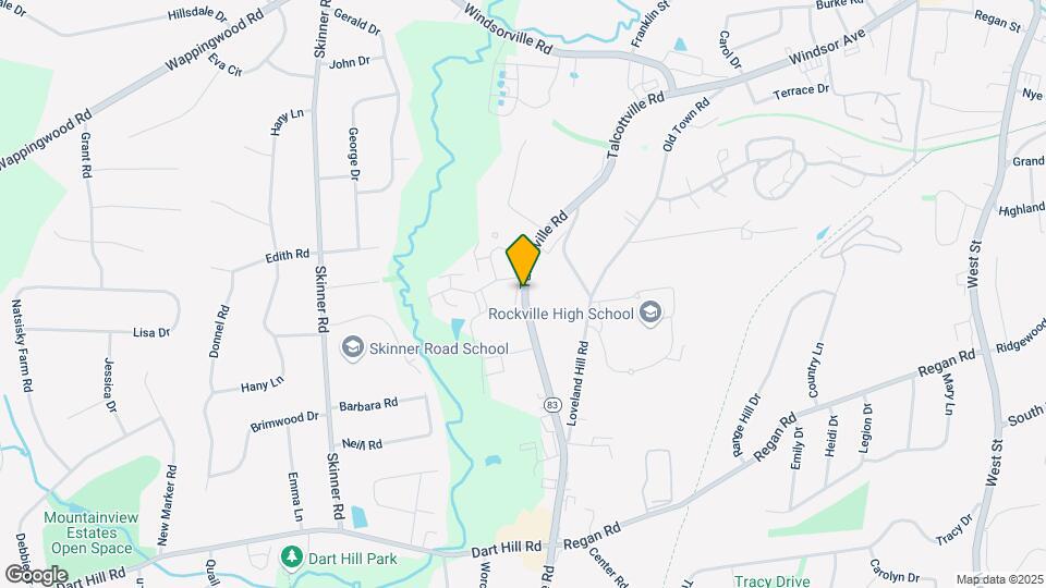 655 Talcottville Rd Map and Location Details