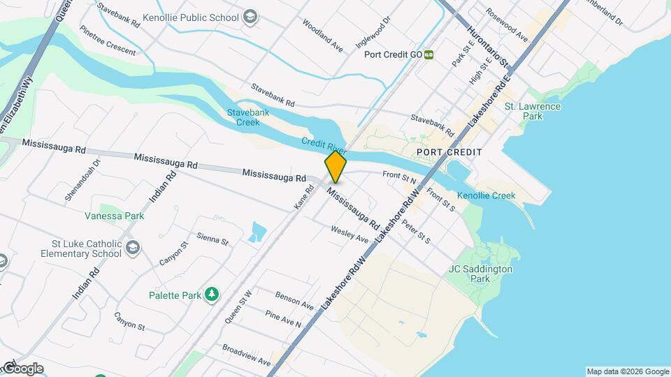 65 Mississauga Rd, Unit 2 Map and Location Details