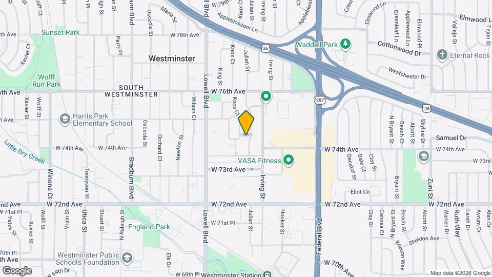 7435 Julian St Map and Location Details