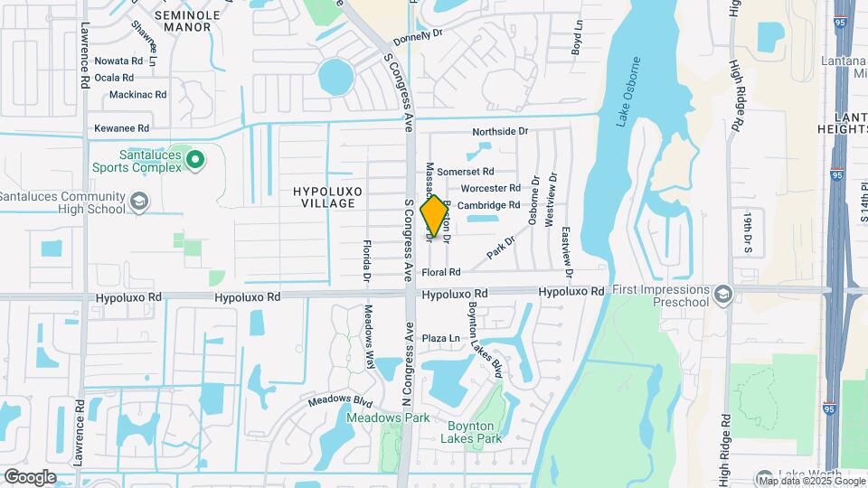 6856 Massachusetts Dr Map and Location Details
