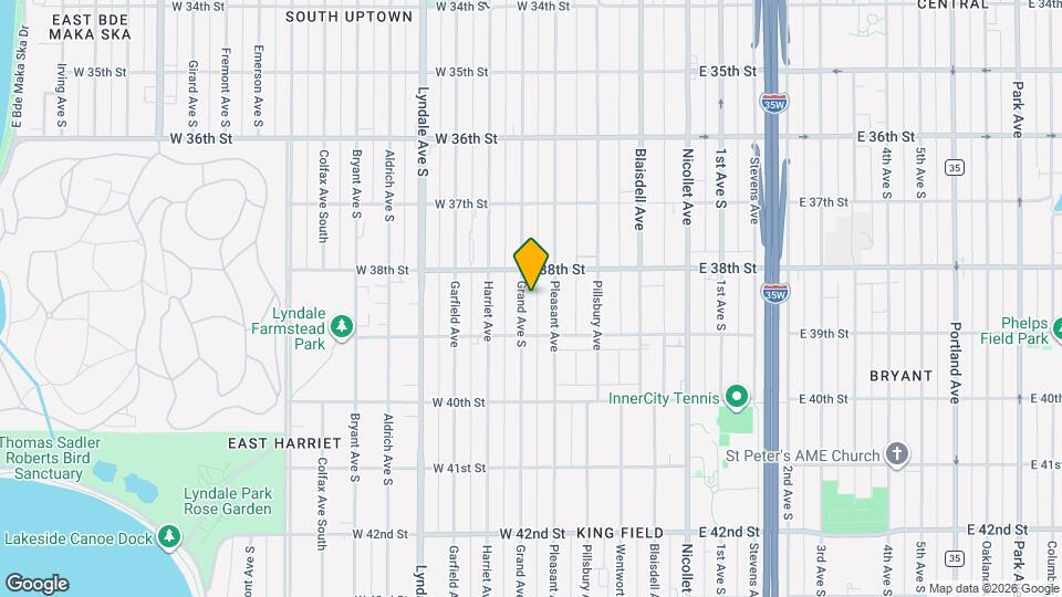 3825 Grand Ave S Map and Location Details