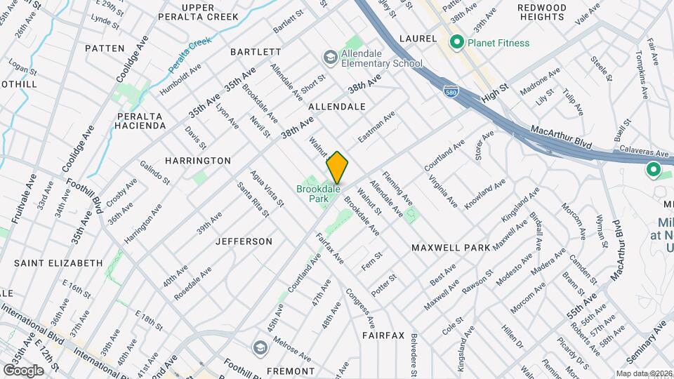 4152 Brookdale Ave Map and Location Details