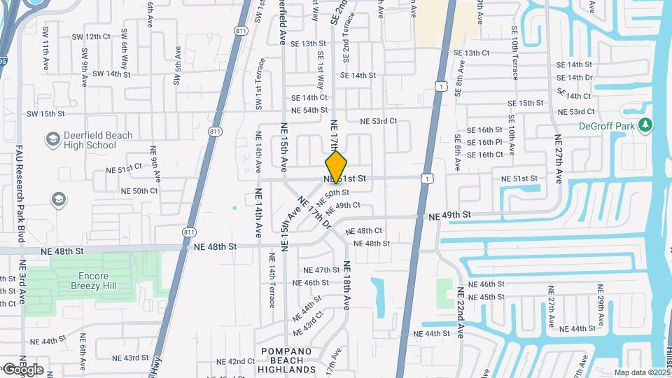 1773 NE 50th St Map and Location Details