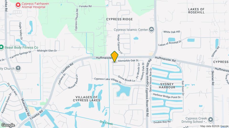 18530 Burgundy Sky Way Mapa y Detalles de la Ubicación