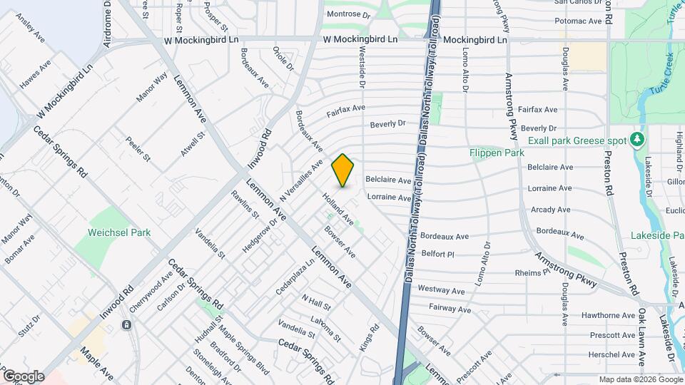 3718 Dorothy Ave Map and Location Details