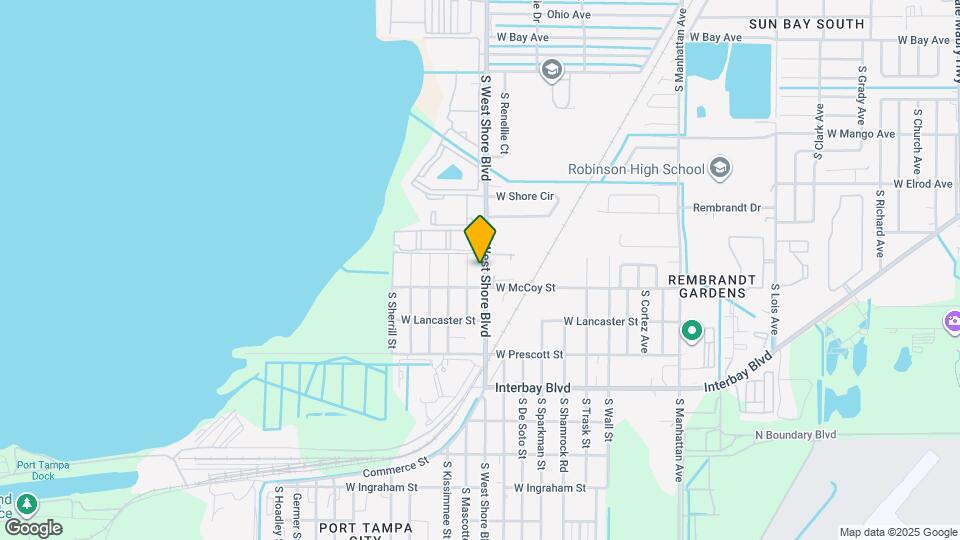 6619 S West Shore Blvd Map and Location Details