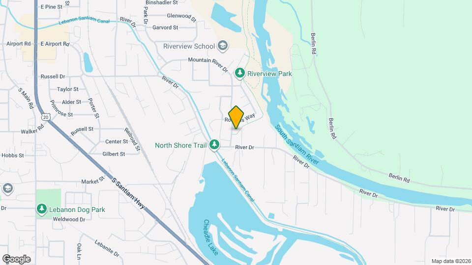 2445 Mountain River Dr Map and Location Details