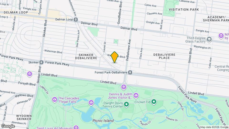 5756 De Giverville Ave Map and Location Details