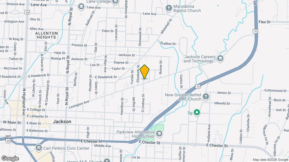 435 Lexington Ave Map and Location Details