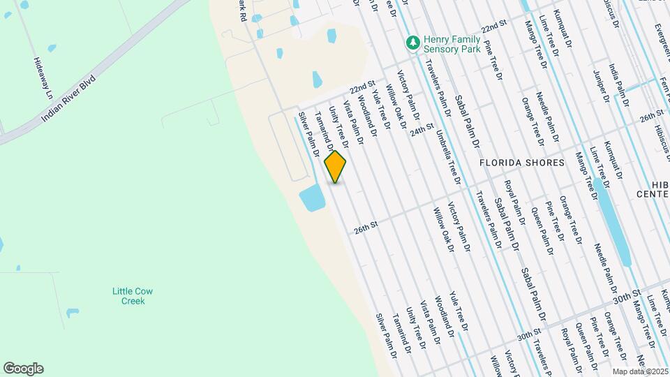 2421 Silver Palm Dr Map and Location Details
